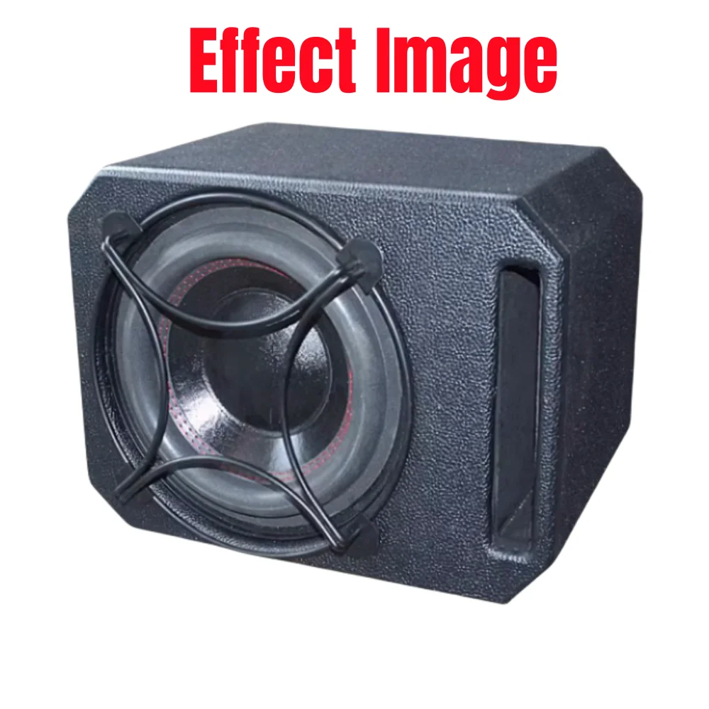 Modifica Audio del veicolo scatola cellulare a bassissima frequenza perforata/sigillata passiva da 8 pollici per auto/casa Subwoofer