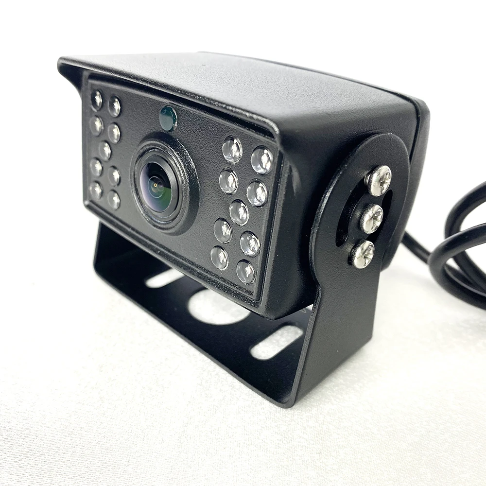 

Полный стеклянный объектив 600TVL CCD 150 градусов широкоугольный CVBS Обратный для грузовика автобуса с 4-контактным разъемом