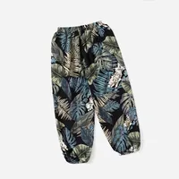 Femmes décontracté ample confortable pantalon élastique pantalon pieds sarouel pantalons de survêtement pantalon été plage pantalon ceinture élastique 3