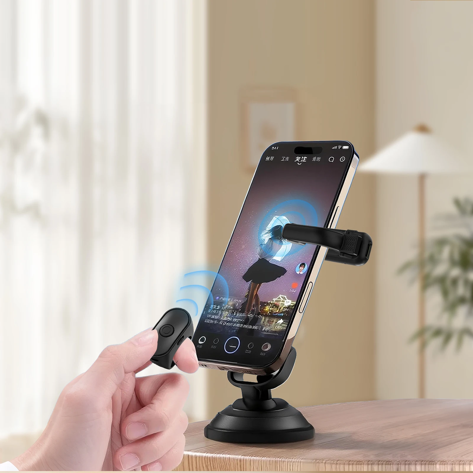 2-in-1 Page Turner Remote Lightweight E-book Page Turner Record Triggers Remote for Kindle Paperwhite Scribe Accessories