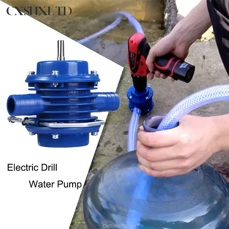 Electric Drill Water Pump Portable Mini Selfpriming Liquid Transfer