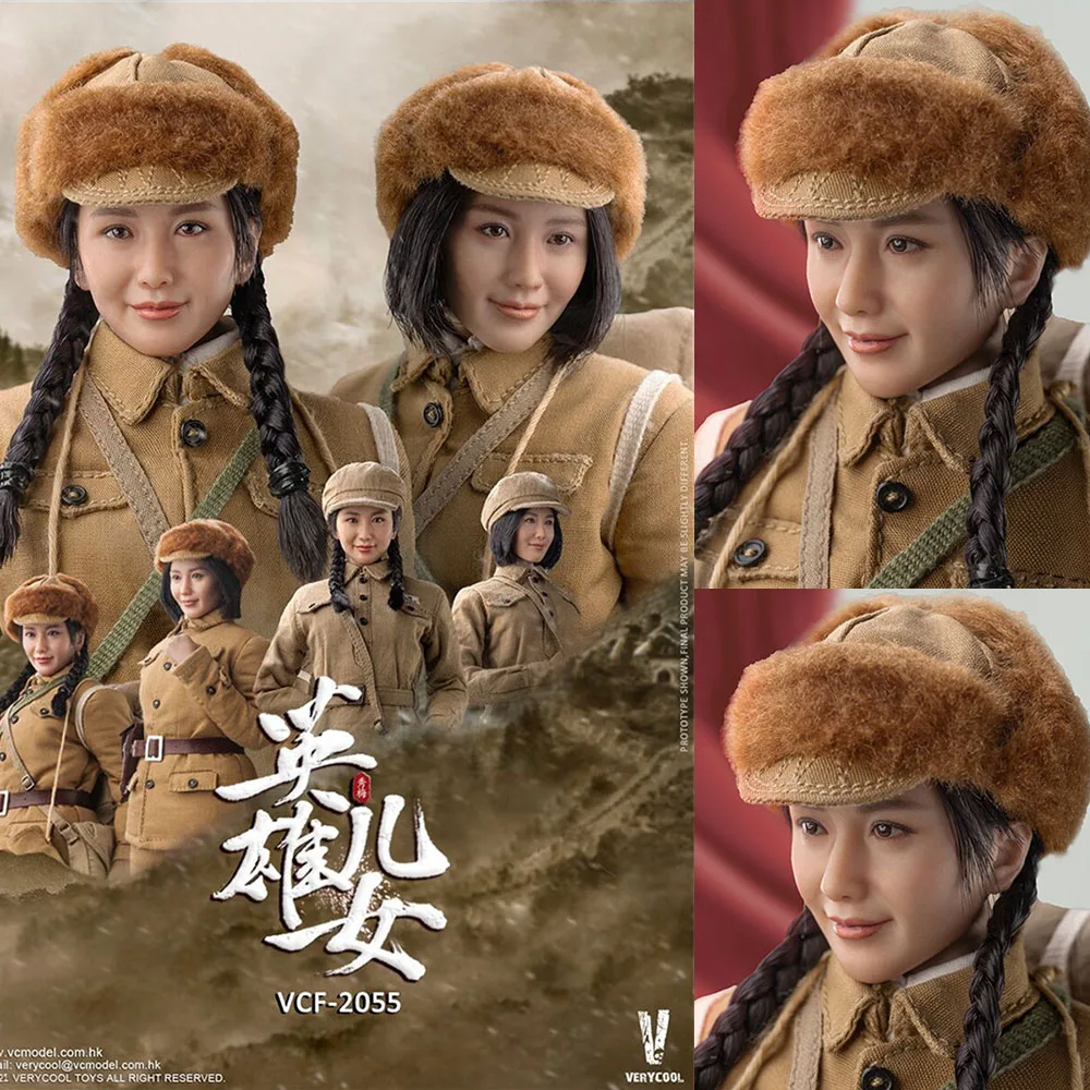 

Verycool Vcf-2055 1/6 Female Soldier Brave Chinese People'S Liberation Army Volunteers Fighter Hero 12Inch Action Figure