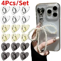 Y2K Ins подвесной крючок для мобильного телефона, милый клейкий металлический мини-ручка для телефона, креативный универсальный держатель-цепочка «сделай сам», кольцо для IPhone Samsung