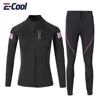 Men's 1.5mm Split Diving Suit Surfing Windproof Long Sleeve Jacket Neoprene Fishing Pants Professional Scuba Diving Clothes 1