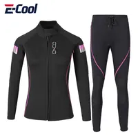 Men's 1.5mm Split Diving Suit Surfing Windproof Long Sleeve Jacket Neoprene Fishing Pants Professional Scuba Diving Clothes 1