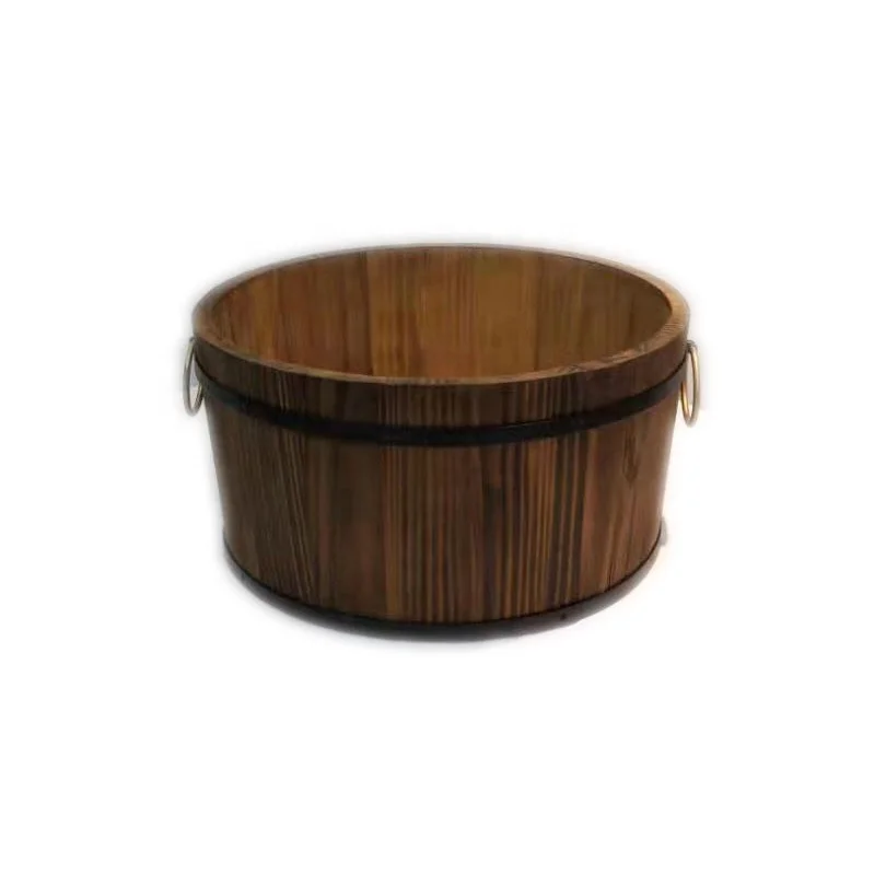 

Newborn wooden Round barrel photography props infant vintage round barrel newborn photography posing for photo
