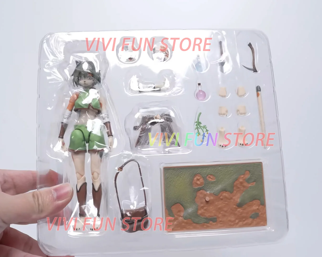In Stock Originate LADoTOYS ERA-002 TONIA TIGRIS HERBAL IST Ver. Model Toys 1/12 Cat Beautiful Girl MYSTIC LAND Furry Fandom - 3