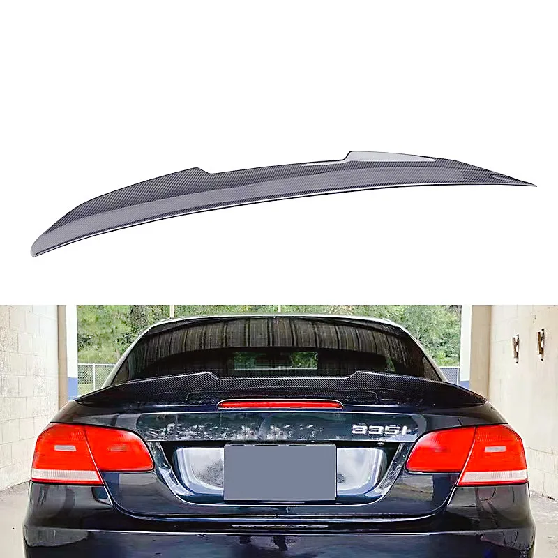 M4 Style Carbon Fiber Trunk Spoiler For 2007-2013 BMW E93 3 Series Convertible