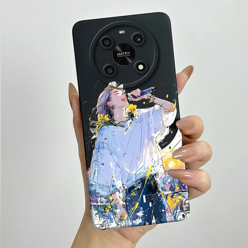 Sweet Painted Soft Silicone Phone Case - Cute Printed Design Cover