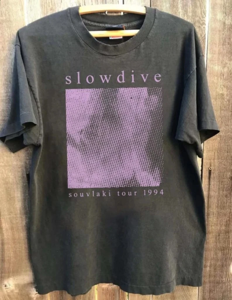 Vintage Slowdive T-Shirt, Slowdive Band-Shirt, Slowdive Tour Konzertgeschenk für mich