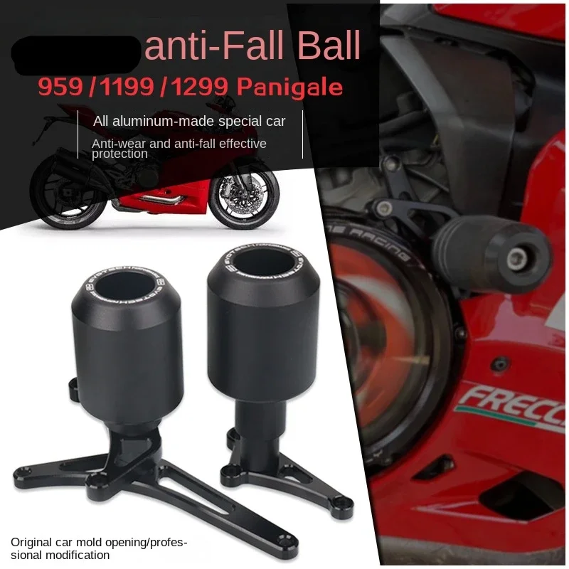 

Engine Crash Pad Frame Slider Modified Motorcycle Falling Protection Guard Anti-Fall Protector For Ducati Panigale 959 1199 1299