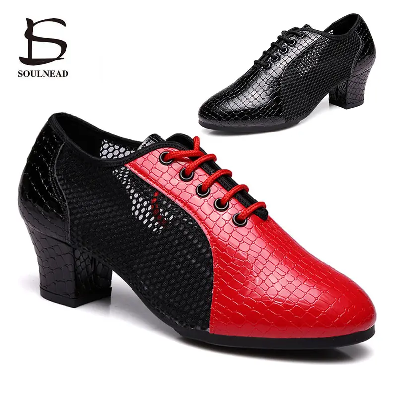 Cutouts Jazz Dance Shoes Latin Women Salsa Ballroom Shoes Woman's