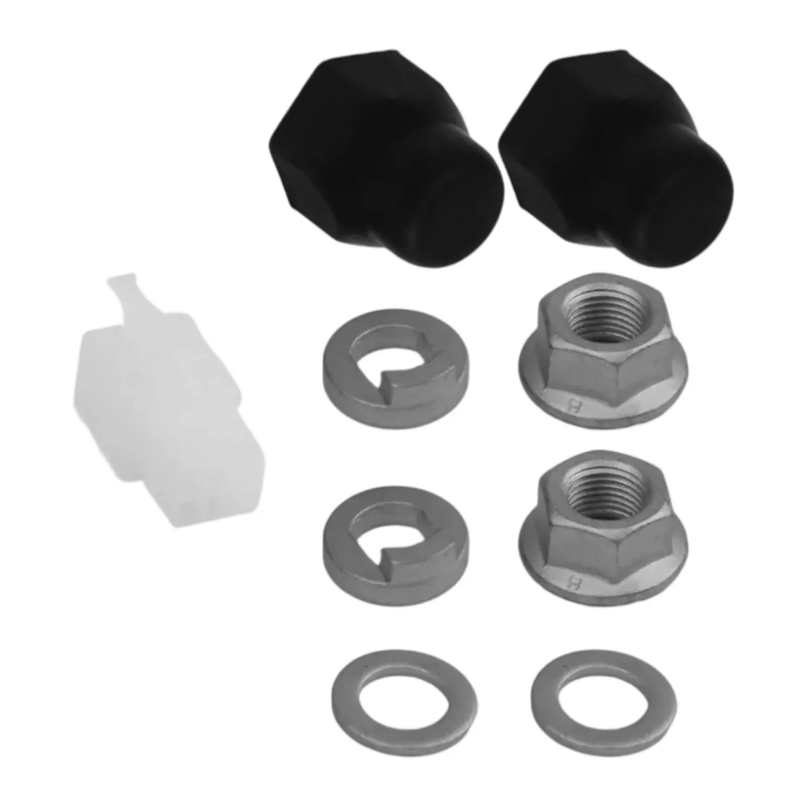 1 Set Elektrische Fahrrad Nabenmotor Achse 12mm/14mm Kontermutter/Sicherungsscheibe/Mutter Abdeckung Für E-bike Nabenmotoren Zubehör – Detail 5