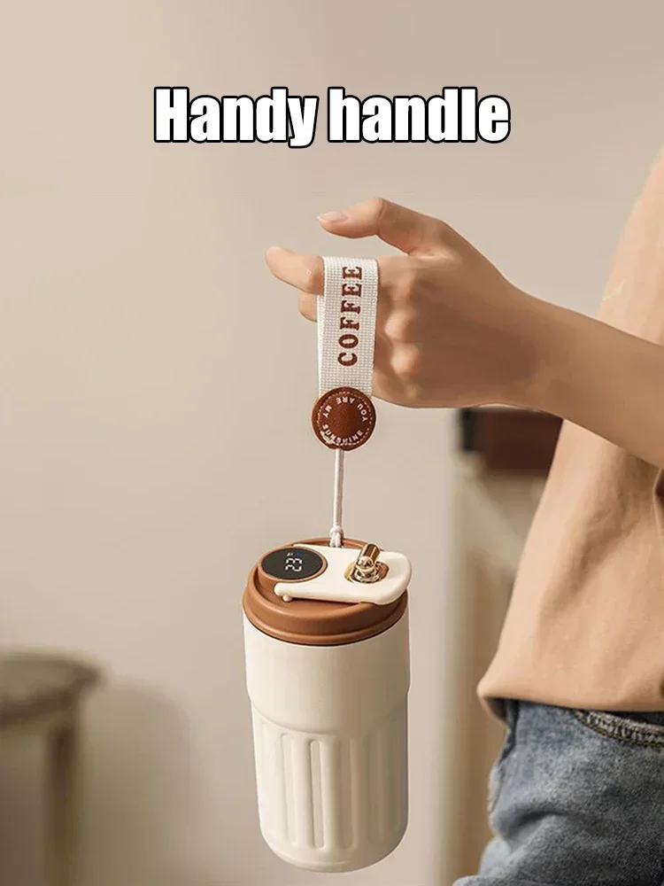 LED Display Smart Thermos Bottle