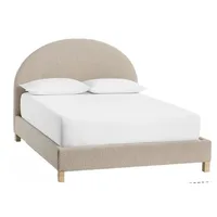 Chambre à coucher minimaliste lits de luxe fantaisie Queen Size cadre lit tables de nuit rembourré Letto Matrimoniale meubles accessoires 6