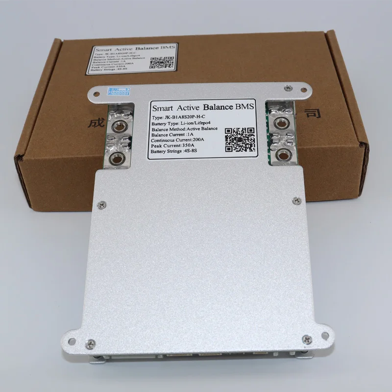 JK SMART BMS JK-B1A8S20P Ƽ 뷱, Lifepo4 ͸, 4S, 5S, 6S, 8S, 200A, BT, 48V, 60V, Ƭ ̿ 18650 ķ ͸, Ebike, 1A