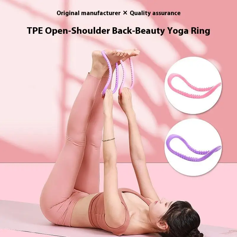 Anel de yoga pilates para alongamento corporal e massagem_voghion.com