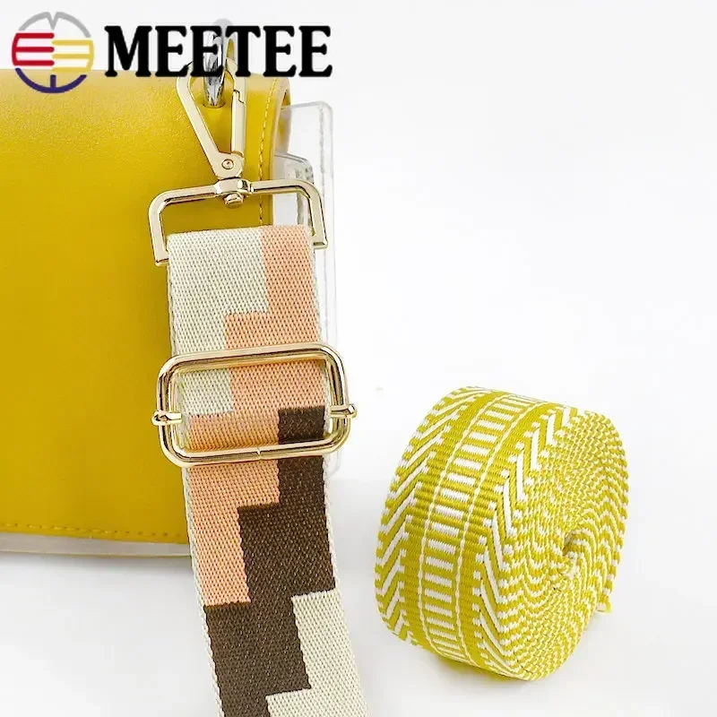 Polyester Webbing Ribbon 2Meters 38mm Thicken Decorative Belt DIY Bags Shoulder Strap Sewing Accessories