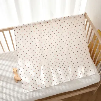 الوليد الكرتون طباعة بطانية القطن الخالص مزدوجة الشاش بطانية الطفل بطانية منشفة استحمام قماط الطفل