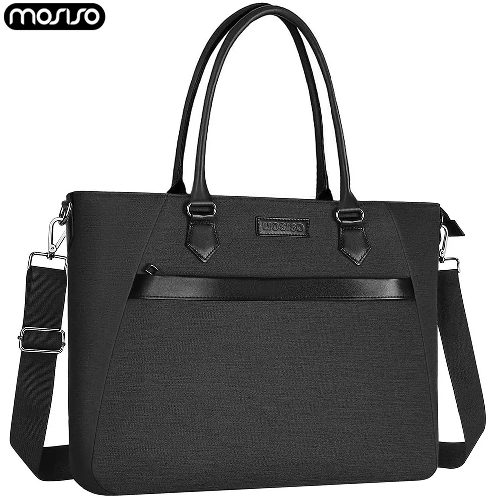 Bolsala Portátil para Homens e Mulheres Bolsa de Ombro Estojo para Notebook Maleta Viagens de Trabalho Compras Negócios 17 173