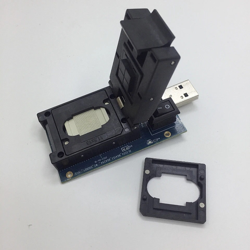 칩 포함 메인 컨트롤, USB3.0, Compiler, Emmc BGA-254-eMMc 버너, EMMC 테스트 시트, SM3224, 2024 신제품