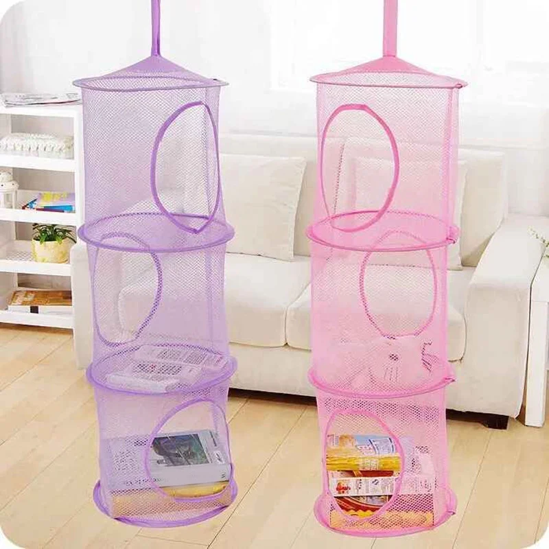 Hanging Storage Net Socks Underwear Drying Hanger Kids Toy Organizer Bag Bedroom Wall Door Closet Clothes Sundaries Storage Net 2