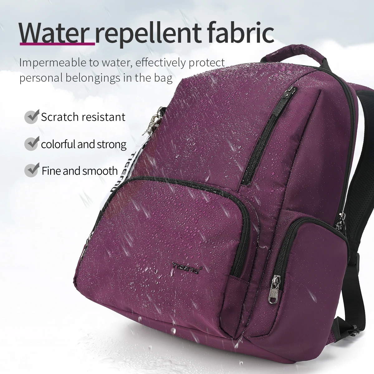 Tigernu New Women Casual Backpacks Outdoor traveling Multi Pockets Laptop Bags Daily Leisure Bags Splashproof School Mochila 2