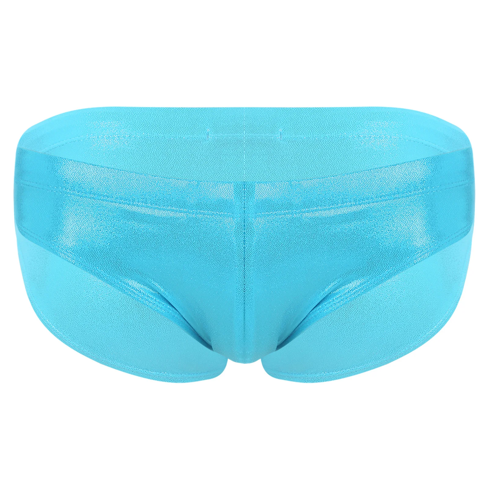 thumbnail image 1 of Traje de baño para hombre, bolsa de contorno metálico, Bikini, ropa interior, traje de baño brillante, calzoncillos con cordón, cintura elástica, calzoncillos de culturismo, 1 of 5