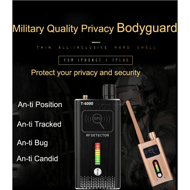 Anti Spy Hidden Camera Detector Wireless Espion Pinhole Cam Finder GPS RF Scanner Wiretap Search Devices Security Protection