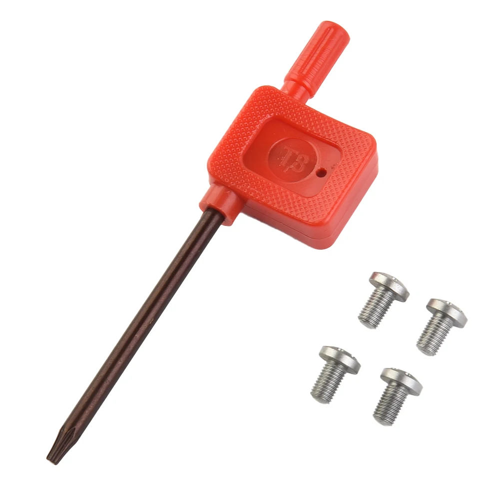 

Workshop T8 Torx Key Handle Grips Screws 1911 Handle Grips Screws 416 Stainless Steel Replacement T8 Torx Keys