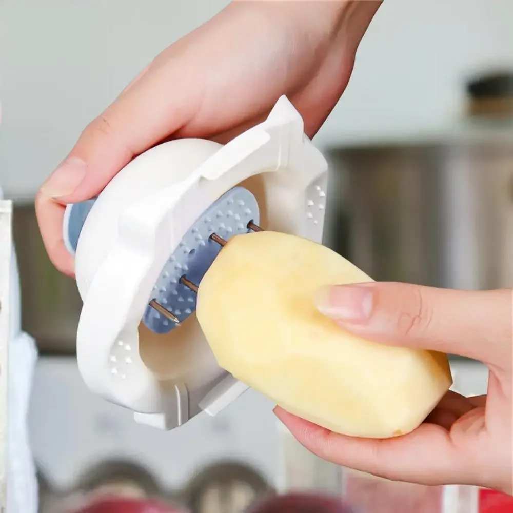 Description Picture 3 of item1pc Vegetable Slicer Hand Guard for Cutting Finger Protector Fruit Grater for Protection Avoid Hurting Kitchen Safe Cutter Tools