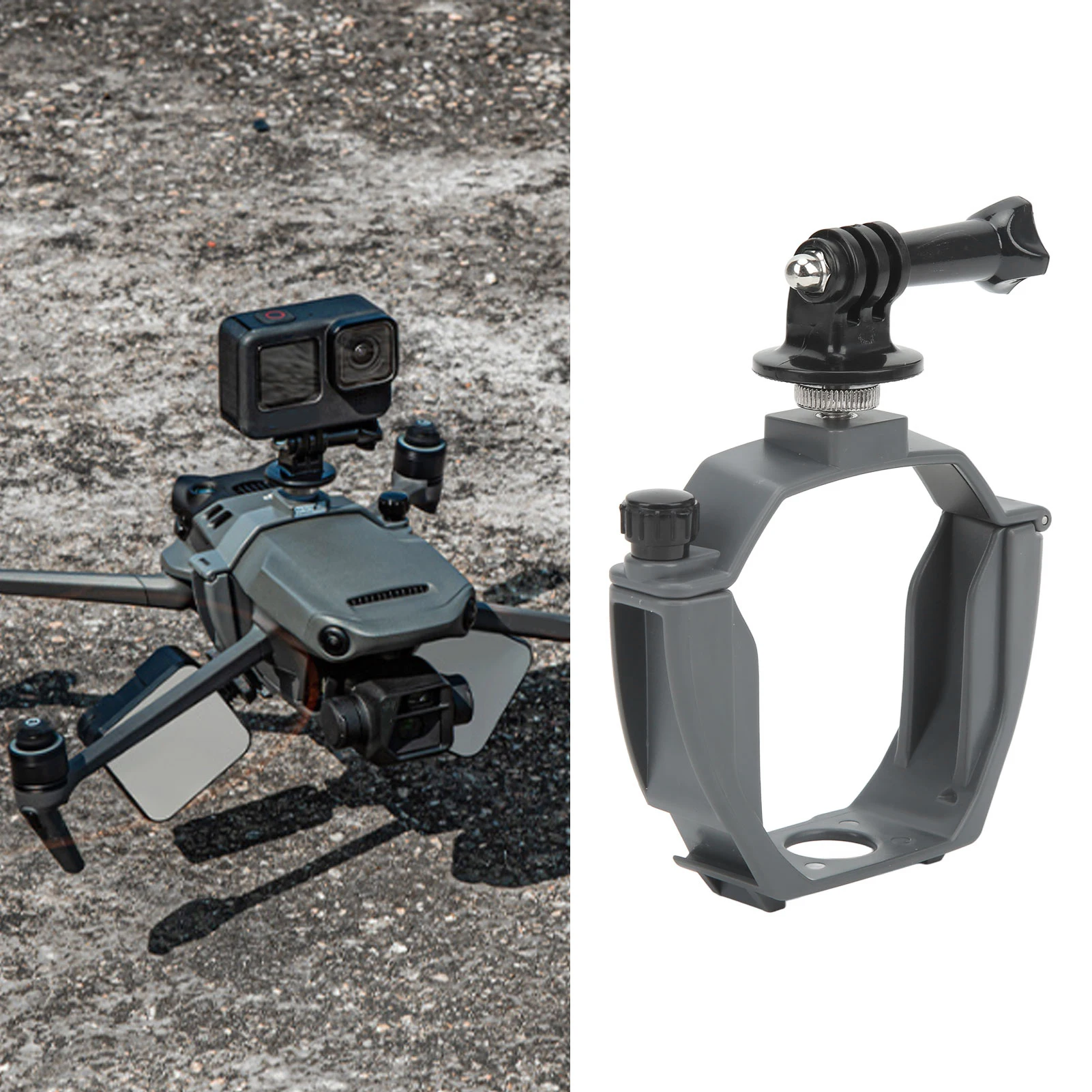 DJI 3 드론 카메라 마운트 어댑터 드론 카메라 마운트용 1/4 나사가 있는 드론 카메라 마운트 어댑터 클램프 확장 홀더