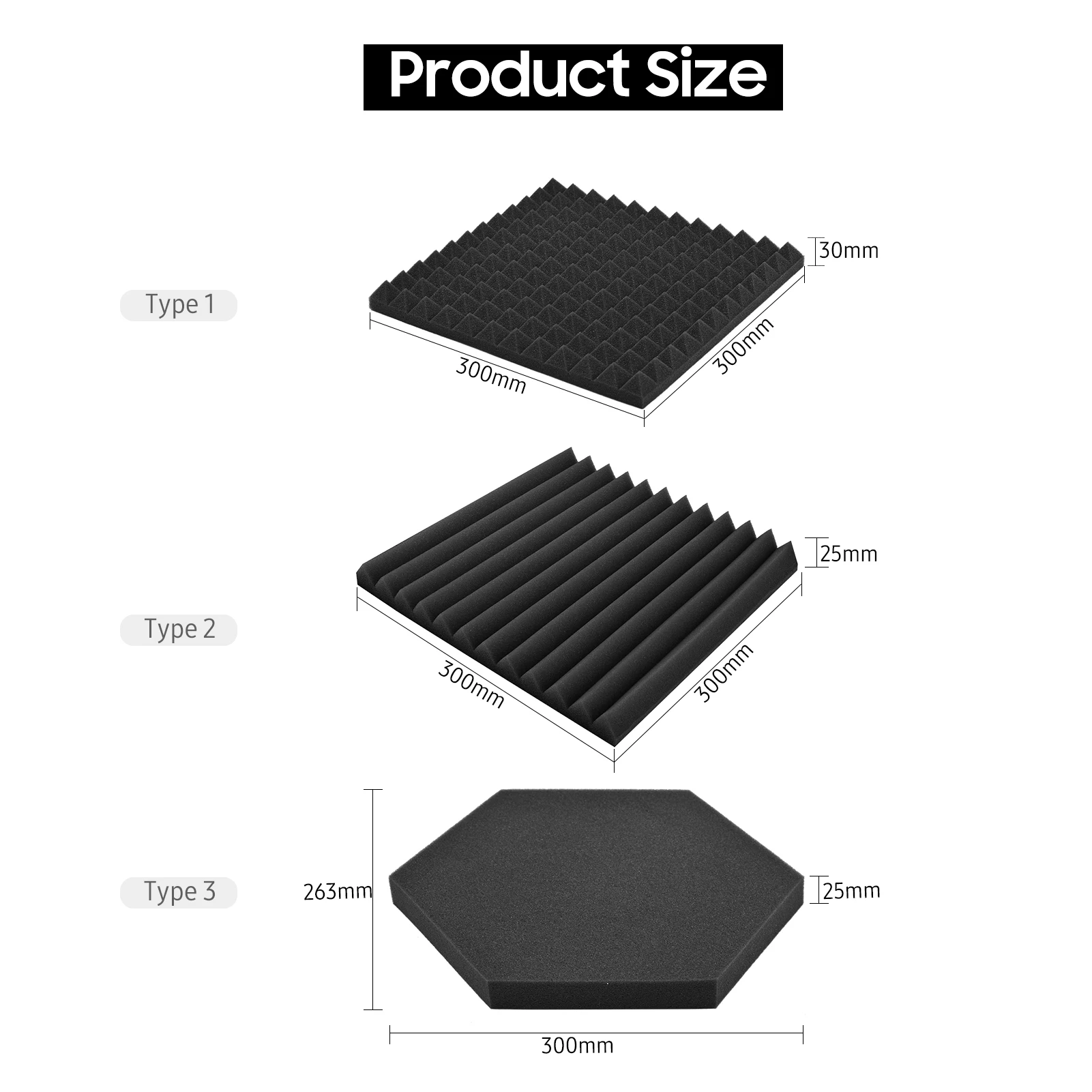 12 PCS 30*30*2.5cm Floor Mats Gym Floor Mat room mat Patchwork Rugs Thicken Shock Gym Fitness Equipment Acoustic Foam