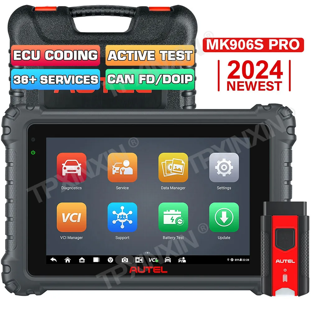

Car Diagnosis Autel MaxiCOM MK906 Pro-TS Complete TPMS Auto Diagnostic Scanner KEY Coding Tool Upgrade MS906BT/MS906TS