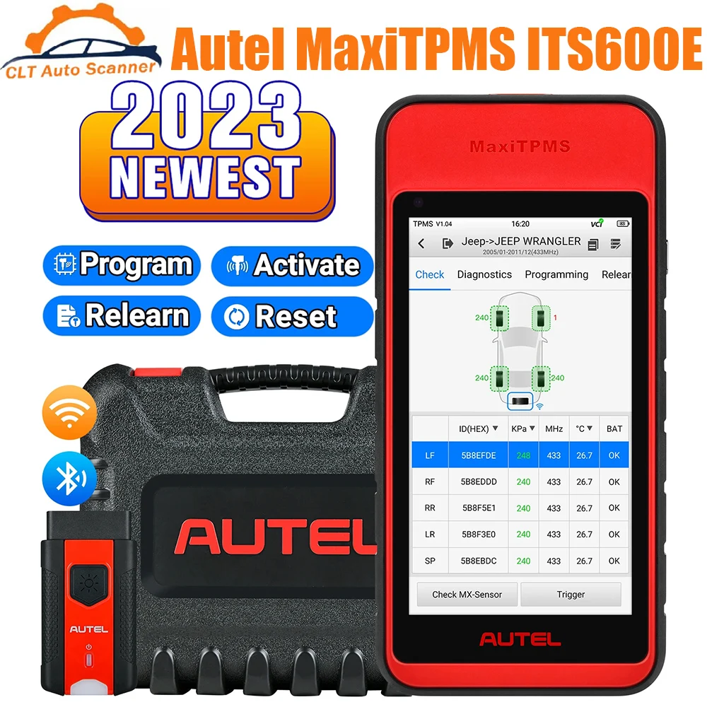 

Инструмент для перепрограммирования Autel MaxiTPMS ITS600E TPMS, активация/переизучение всех датчиков, функции EPB SAS BMS, сброс масла, инструмент программирования TPMS