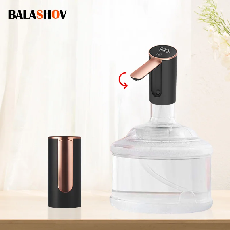 Automatic Water Bottle Pump Water Dispenser USB Smart Water Pump Barreled Water Suction Device Mineral Water Dispenser Pump 2