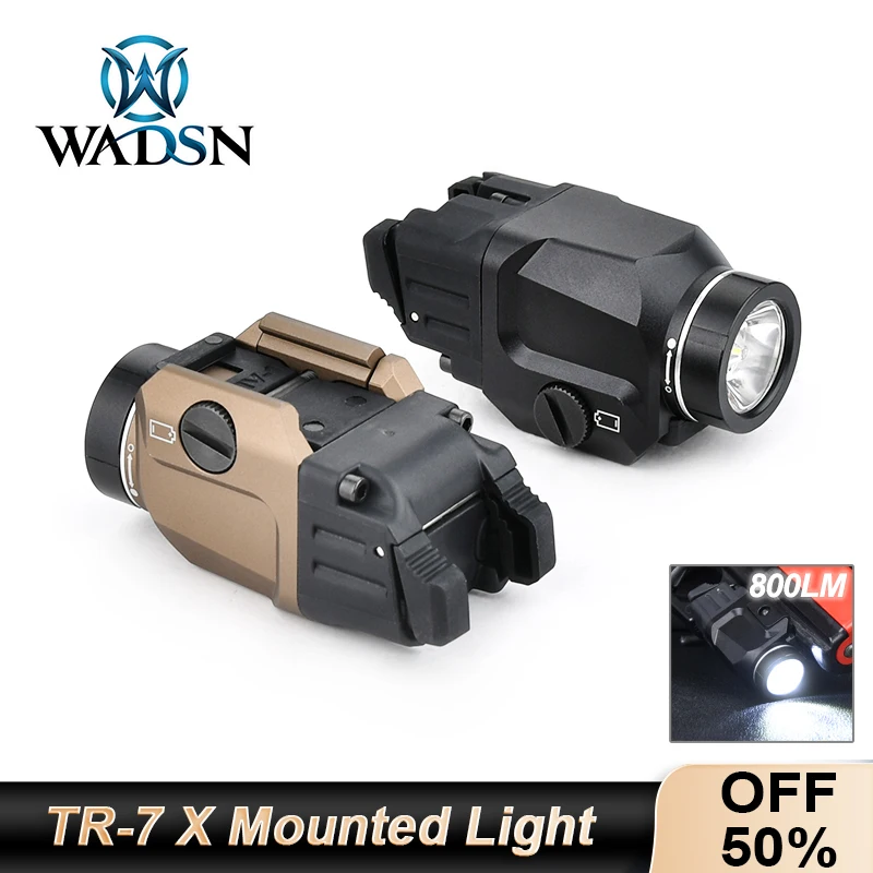 トイガン wadsn tlr7 WADSN TR-7 X Mounted Light 800Lumens Hunting Weapon Airsoft