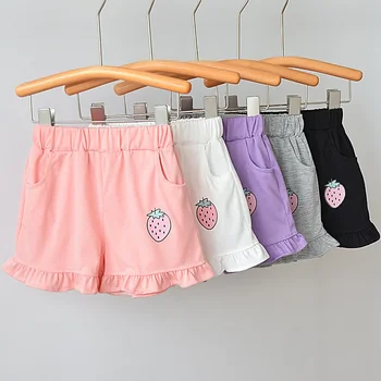 Girls Strawberry Lace Shorts 1