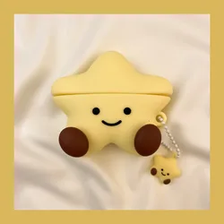 Cartoon Cake Panda Crabs 3D Earphone Case Cover - AirPods 3 (Star)