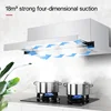 600mm Mini Range Hood Household Kitchen Exhaust Hood Range Hood Pull-Out Range Hood Stainless Steel Kitchen Apartment Range Hood 3