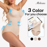 Removable Bra Pads Shapewear Women's Sexy Slimmer Bodysuit Seamless Tummy Control Slimming Flat Belly Body Shaper for Lady Dress
