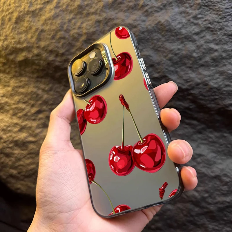 Red Cherry Shockproof Phone Case - Premium Bumper Cover