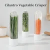Refrigerator Herb Crisper Vegetables Fresh Preservation Bottle Household Saver Storage Container For Storing Kitchen Supplies 1