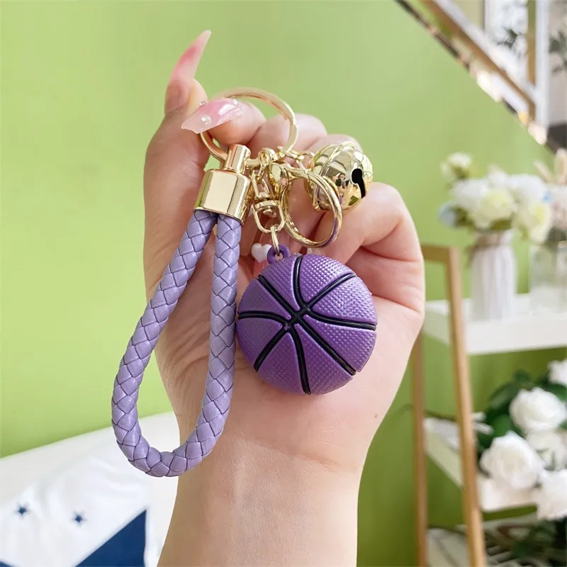 Creative New Basketball Key Chain Exquisite Cute Small Gift Pendant Fashion Trend Schoolbag Accessories Wholesale Keychain