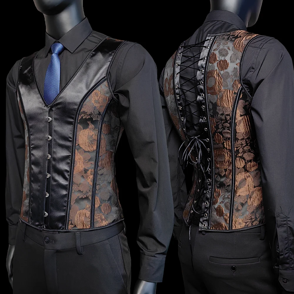 アトリエボズ【シトリー コルセットベスト】メンズサイズ アトリエボズ【シトリー コルセットベスト】メンズサイズ 2025年最新