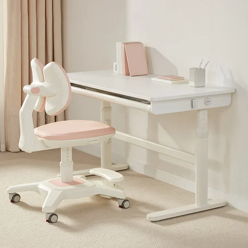 Children Desk Set Chair School Furniture Table Tables Student Kids Children's Study Room Supplies Classroom Small Childs