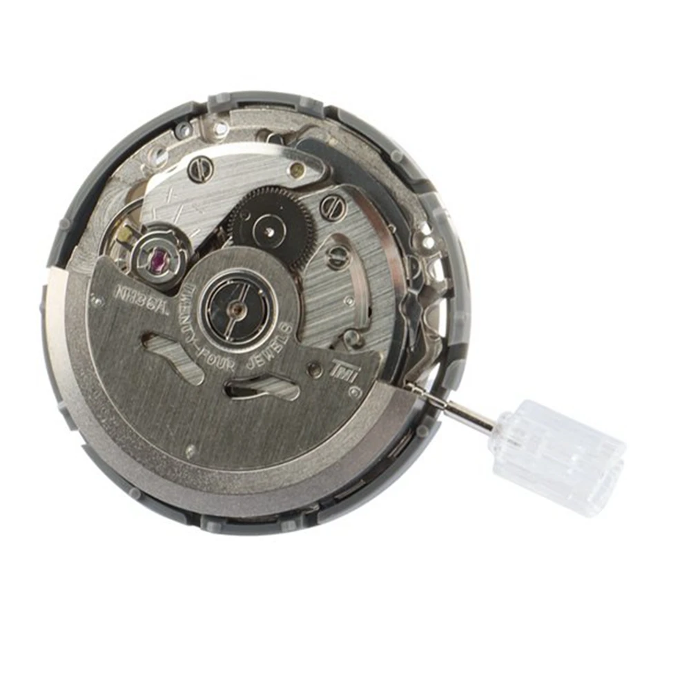 

NH36 English Date Week Automatic 3.8 O'Clock Crown Watch Movement Mechanical Replacement Parts