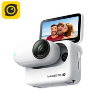 Insta360 GO 3S Tiny 4K Action Camera Black White 39g 64G 128G Waterproof FlowState Stabilization Portable  GO3 GO 3S 1
