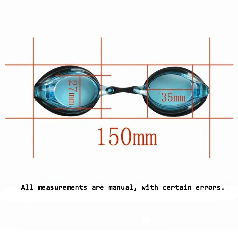 Anti fog Swimming Goggle professional races sturdy frame relieve eye pressure prevent water leakage Comfortable Suitable various