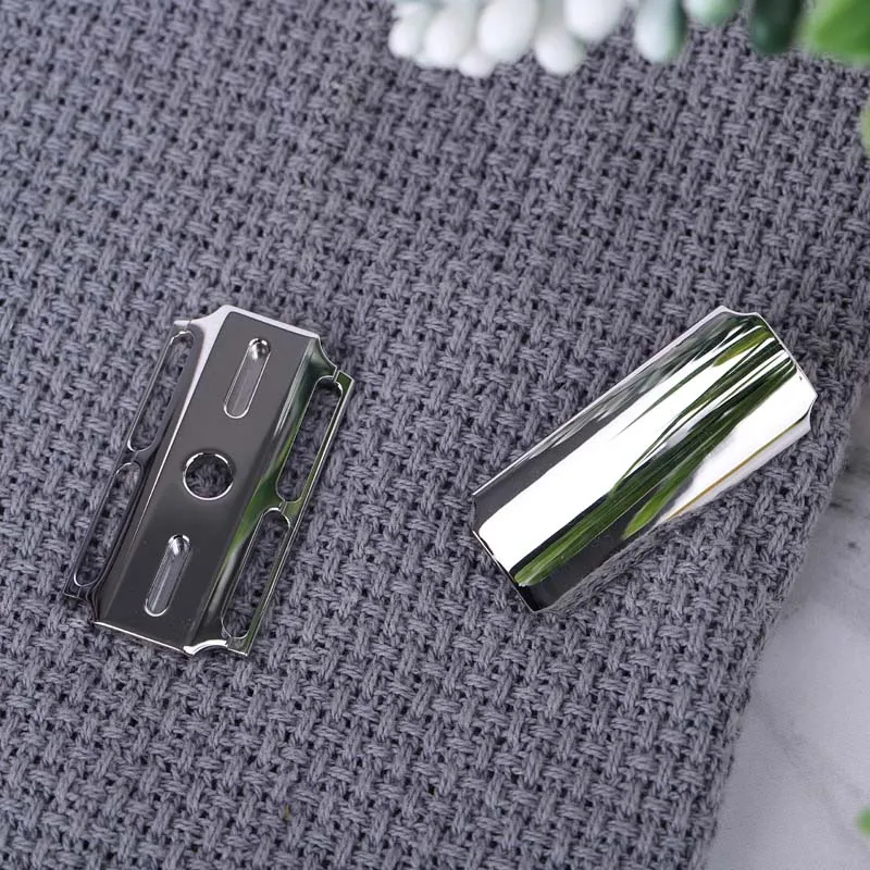 Yaqi Vostok 90SB Straight Bar 316 Stainless Steel Polished Safety Razor Head with 0.90mm Blade Gap 2